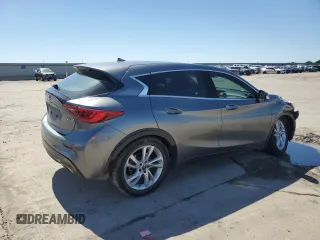 2018 Infiniti QX30 Pure with VIN SJKCH5CP4JA002337, listed as a Copart auction lot 54106505 with Not provided miles and Salvage title. Bid and sale history available at DreamBid. Image 3.