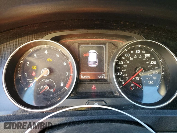 2015 Volkswagen Golf GTI S with VIN 3VW5T7AUXFM005118, listed as a Copart auction lot 81029484 with 161,939 mi miles and Salvage Title. Bid and sale history available at carsss.com. Image 9.