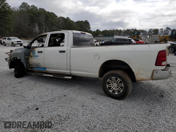 2012 Ram 2500 ST with VIN 3C6TD5HT9CG218779, listed as a Copart auction lot 47538835 with 0 mi miles and Salvage Title. Bid and sale history available at carsss.com. Image 2.
