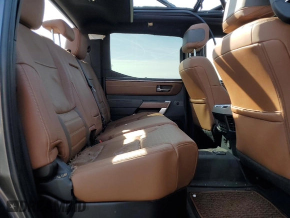 2022 Toyota Tundra 1794 Edition with VIN 5TFMA5DBXNX051060, listed as a Copart auction lot 50663135 with 27,635 mi miles and Salvage title. Bid and sale history available at DreamBid. Image 10.