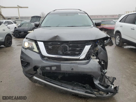 2019 Nissan Pathfinder S with VIN 5N1DR2MN9KC646482, listed as a Copart auction lot 43036565 with 108292 miles and Salvage Title. Bid and sale history available at carsss.com. Image 5.