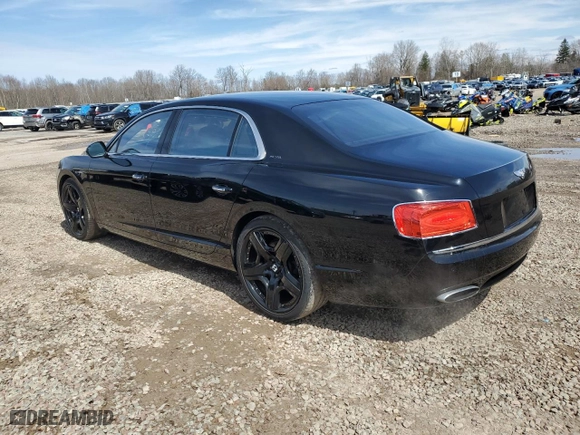 2014 Bentley Flying Spur with VIN SCBEC9ZA7EC095064, listed as a Copart auction lot 52218105 with 24,143 mi miles and Salvage Title. Bid and sale history available at carsss.com. Image 2.