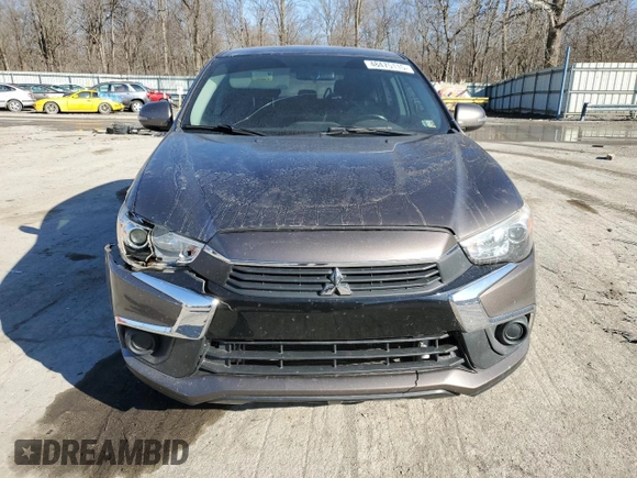 2017 Mitsubishi Outlander ES with VIN JA4AP3AU8HZ009792, listed as a Copart auction lot 48475115 with 123,460 mi miles and Salvage title. Bid and sale history available at DreamBid. Image 5.