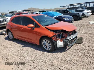 2023 Toyota Corolla Hatchback SE with VIN JTND4MBE5P3214007, listed as a Copart auction lot 70219754 with 13,973 mi miles and Salvage Title. Bid and sale history available at carsss.com. Image 4.