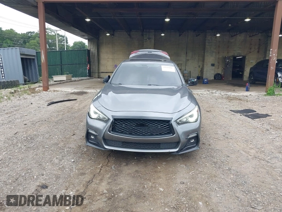 2018 Infiniti Q50 Sport with VIN JN1EV7AR4JM432729, listed as a IAAI auction lot 39949005 with 67,743 mi miles and . Bid and sale history available at DreamBid. Image 12.