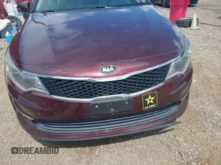 2018 Kia Optima LX with VIN 5XXGT4L32JG255929, listed as a IAAI auction lot 42577063 with 95,314 mi miles and . Bid and sale history available at DreamBid. Image 6.