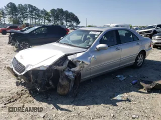2002 Mercedes-Benz S-Class 5.0L with VIN WDBNG75J72A236202, listed as a Copart auction lot 52209845 with 0 mi miles and Salvage Title. Bid and sale history available at carsss.com. Image 1.