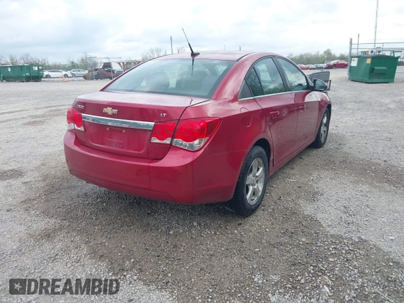 2014 Chevrolet Cruze 1LT with VIN 1G1PC5SB2E7357639, listed as a IAAI auction lot 42129404 with 154,174 mi miles and . Bid and sale history available at DreamBid. Image 4.