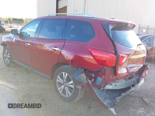 2017 Nissan Pathfinder SV with VIN 5N1DR2MM2HC653564, listed as a IAAI auction lot 40939356 with 176,168 mi miles. Bid and sale history available at carsss.com. Image 3.