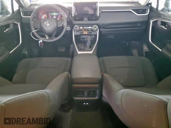 2023 Toyota RAV4 XLE with VIN 2T3W1RFV6PC241776, listed as a Copart auction lot 63755645 with 32,474 mi miles and Salvage title. Bid and sale history available at DreamBid. Image 8.