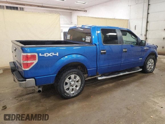 2012 Ford F-150 XL with VIN 1FTFW1ET9CFA94317, listed as a Copart auction lot 51511255 with 174,780 mi miles and Clean Title. Bid and sale history available at carsss.com. Image 3.