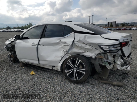 2021 Nissan Sentra SR z VIN 3N1AB8DV6MY329349, wystawiony jako Copart lot #54889025 z przebiegiem 60 112 mil mil oraz Szkoda całkowita • Salvage title. Historia ofert i sprzedaży dostępna na DreamBid. Obrazek 2.