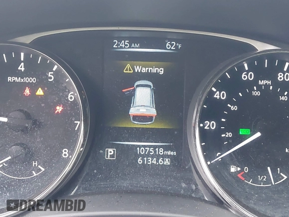 2015 Nissan Rogue SV with VIN KNMAT2MV9FP588090, listed as a IAAI auction lot 42132606 with 107,518 mi miles and . Bid and sale history available at carsss.com. Image 15.