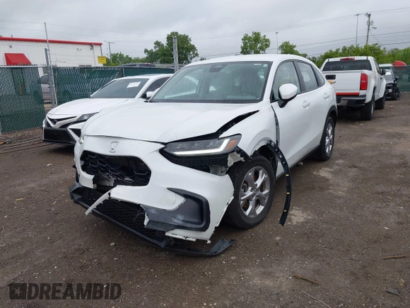 2024 Honda HR-V LX with VIN 3CZRZ2H33RM709002, listed as a IAAI auction lot 42319822 with 17,823 mi miles and . Bid and sale history available at DreamBid. Image 12.