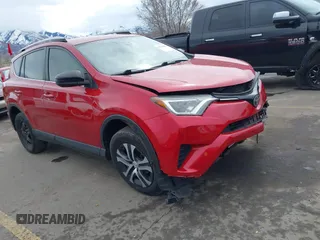 2017 Toyota RAV4 LE with VIN JTMZFREV1HJ125822, listed as a IAAI auction lot 41763849 with 91,429 mi miles and . Bid and sale history available at carsss.com. Image 1.