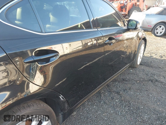 2009 Lexus IS with VIN JTHCK262995032343, listed as a IAAI auction lot 41594238 with 121,643 mi miles. Bid and sale history available at carsss.com. Image 17.