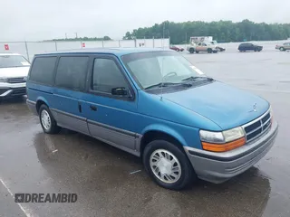1992 Dodge Grand Caravan z VIN 1B4GH54R6NX218758, wystawiony jako IAAI lot #42362782 z przebiegiem 172 142 mil mil oraz . Historia ofert i sprzedaży dostępna na DreamBid. Obrazek 1.