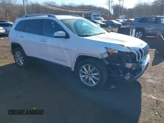 2017 Jeep Cherokee Limited with VIN 1C4PJMDB0HW529665, listed as a IAAI auction lot 41412162 with 89,074 mi miles and . Bid and sale history available at DreamBid. Image 1.
