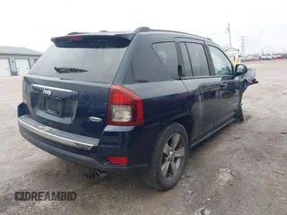 2017 Jeep Compass High Altitude with VIN 1C4NJDEBXHD139545, listed as a IAAI auction lot 41576246 with 89,969 mi miles and . Bid and sale history available at carsss.com. Image 4.