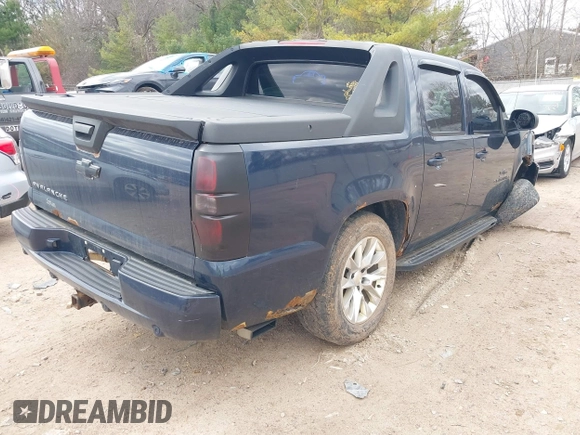 2008 Chevrolet Avalanche LTZ with VIN 3GNFK12348G263981, listed as a IAAI auction lot 41969035 with 246,182 mi miles and . Bid and sale history available at DreamBid. Image 4.