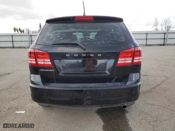 2015 Dodge Journey American Value Pkg with VIN 3C4PDCAB3FT525683, listed as a Copart auction lot 45738505 with 118,166 mi miles and Salvage Title. Bid and sale history available at carsss.com. Image 6.