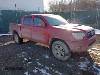 2015 Toyota Tacoma with VIN 3TMLU4ENXFM193955, listed as a IAAI auction lot 41634323 with 103,480 mi miles. Bid and sale history available at carsss.com. Image 1.