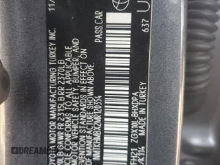 2021 Toyota C-HR LE with VIN NMTKHMBX2MR120354, listed as a Copart auction lot 48895835 with 36,236 mi miles and Salvage Title. Bid and sale history available at DreamBid. Image 13.