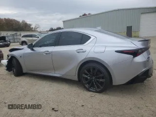 2024 Lexus IS with VIN JTHBZ1B28R5078088, listed as a Copart auction lot 81954014 with 6,858 mi miles and Salvage Title. Bid and sale history available at carsss.com. Image 2.