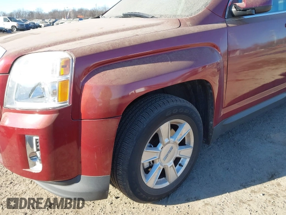 2010 GMC Terrain SLE-1 with VIN 2CTALBEWXA6345330, listed as a IAAI auction lot 41403804 with 99,074 mi miles. Bid and sale history available at carsss.com. Image 6.
