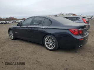 2014 BMW 7 Series 750i xDrive with VIN WBAYB6C52ED224729, listed as a Copart auction lot 77781224 with 0 mi miles and Salvage Title. Bid and sale history available at carsss.com. Image 2.