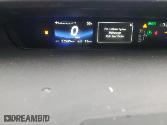 2020 Toyota Mirai z VIN JTDBVRBD1LA008122, wystawiony jako Copart lot #81461514 z przebiegiem 57 545 mil mil oraz Szkoda całkowita • Salvage title. Historia ofert i sprzedaży dostępna na DreamBid. Obrazek 9.