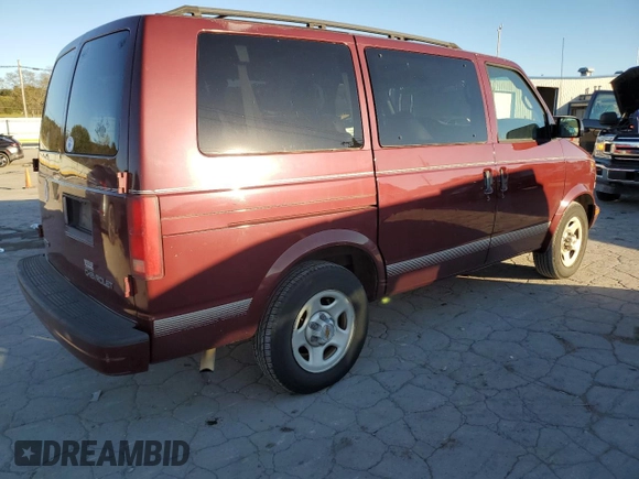 2003 Chevrolet Astro with VIN 1GNDM19X23B102640, listed as a Copart auction lot 75632924 with 132,079 mi miles and Clean Title. Bid and sale history available at carsss.com. Image 3.