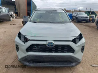 2020 Toyota RAV4 Hybrid XLE with VIN 2T3RWRFV2LW057300, listed as a Copart auction lot 54762655 with 96,624 mi miles and Salvage title. Bid and sale history available at DreamBid. Image 5.