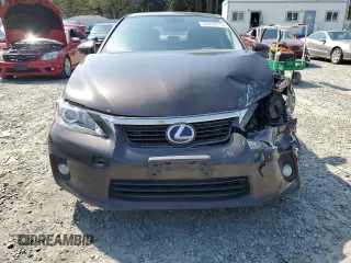 2012 Lexus CT 200h with VIN JTHKD5BH3C2112182, listed as a Copart auction lot 54453715 with 91,378 mi miles and Salvage Title. Bid and sale history available at carsss.com. Image 11.