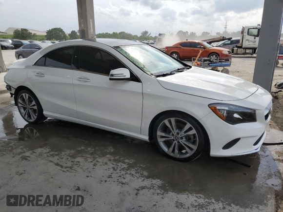 2019 Mercedes-Benz CLA 250 with VIN WDDSJ4GB1KN761359, listed as a Copart auction lot 50534164 with 69,639 mi miles and . Bid and sale history available at DreamBid. Image 4.