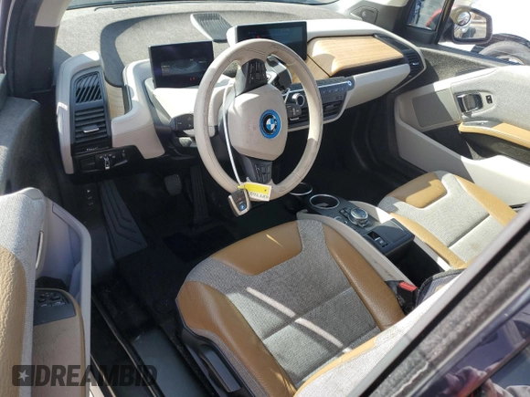 2014 BMW i3 with VIN WBY1Z4C54EV273282, listed as a Copart auction lot 43478455 with 89,884 mi miles and Salvage Title. Bid and sale history available at carsss.com. Image 8.