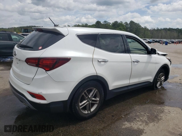 2018 Hyundai Santa Fe 2.4L с VIN 5XYZT3LB1JG564782, выставлен на аукционе Copart как лот 51620605 с пробегом 126 066 миль миль и Списание • Salvage title. История ставок и продаж доступна на DreamBid. Изображение 3.