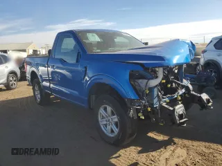 2021 Ford F-150 XL with VIN 1FTMF1EB4MKF07459, listed as a Copart auction lot 84900714 with 43,819 mi miles and Salvage title. Bid and sale history available at DreamBid. Image 4.