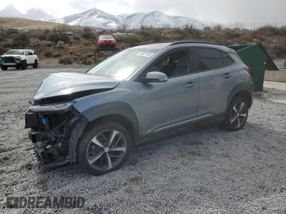 2020 Hyundai Kona Limited z VIN KM8K3CA59LU508746, wystawiony jako Copart lot #48937105 z przebiegiem 82 309 mil mil oraz Szkoda całkowita • Salvage title. Historia ofert i sprzedaży dostępna na DreamBid. Obrazek 1.