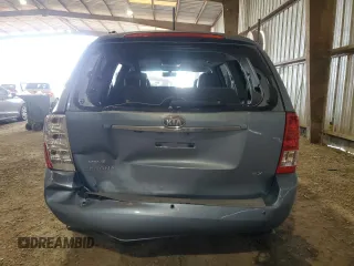 2011 Kia Sedona EX with VIN KNDMH4C78B6375130, listed as a Copart auction lot 68805044 with 151,924 mi miles and Salvage Title. Bid and sale history available at carsss.com. Image 6.