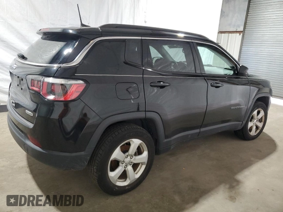 2017 Jeep Compass Latitude with VIN 3C4NJDBB9HT672288, listed as a Copart auction lot 42561244 with 48,865 mi miles and Clean Title. Bid and sale history available at carsss.com. Image 3.