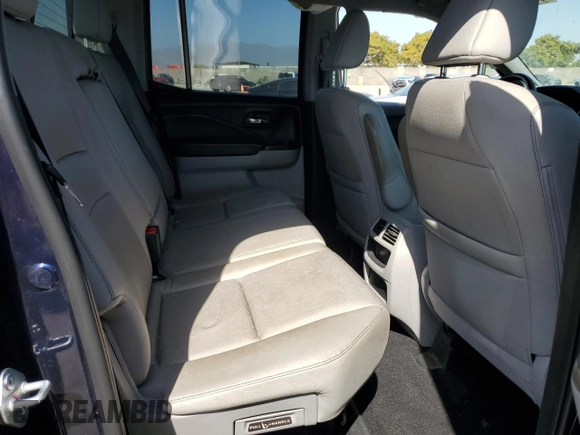 2021 Honda Ridgeline RTL-E with VIN 5FPYK3F75MB001663, listed as a Copart auction lot 61952705 with 52,093 mi miles and Salvage title. Bid and sale history available at DreamBid. Image 10.