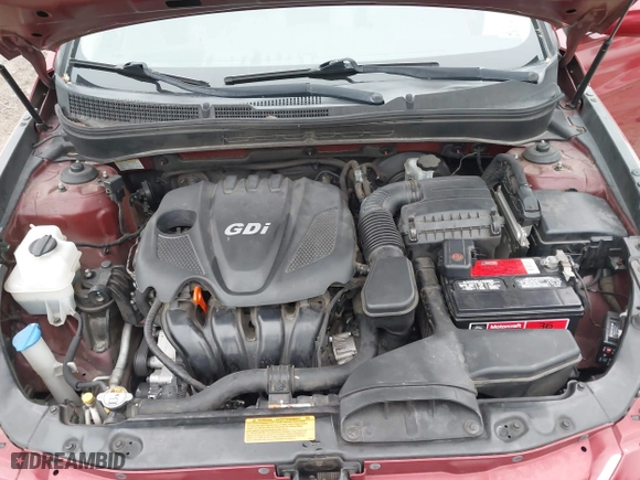 2013 Hyundai Sonata GLS with VIN 5NPEB4AC8DH563659, listed as a IAAI auction lot 42030861 with 80,170 mi miles. Bid and sale history available at carsss.com. Image 10.