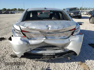 2011 Chrysler 200 LX with VIN 1C3BC4FBXBN536478, listed as a Copart auction lot 48189665 with 161,623 mi miles and Salvage Title. Bid and sale history available at carsss.com. Image 6.
