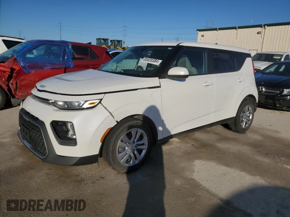 2022 Kia Soul LX with VIN KNDJ23AU9N7165979, listed as a Copart auction lot 85520384 with 60,928 mi miles and Salvage Title. Bid and sale history available at DreamBid. Image 1.