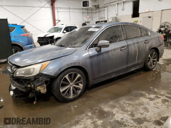 2015 Subaru Legacy 2.5i Limited with VIN 4S3BNBN63F3059568, listed as a Copart auction lot 88358645 with 0 mi miles and Salvage Title. Bid and sale history available at carsss.com. Image 1.