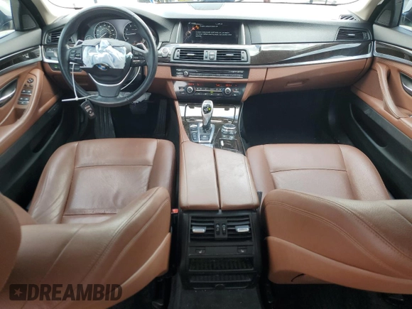 2016 BMW 5 Series 535i xDrive with VIN WBA5B3C56GG254528, listed as a Copart auction lot 56478005 with 141,550 mi miles and Salvage title. Bid and sale history available at DreamBid. Image 8.