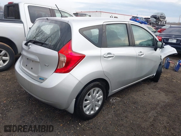 2016 Nissan Note S with VIN 3N1CE2CP6GL368301, listed as a IAAI auction lot 41683958 with 52,493 mi miles and . Bid and sale history available at DreamBid. Image 4.