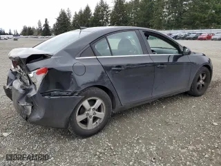 2012 Chevrolet Cruze LT w/1LT with VIN 1G1PF5SCXC7256779, listed as a Copart auction lot 48982165 with 163,183 mi miles and Salvage Title. Bid and sale history available at carsss.com. Image 3.