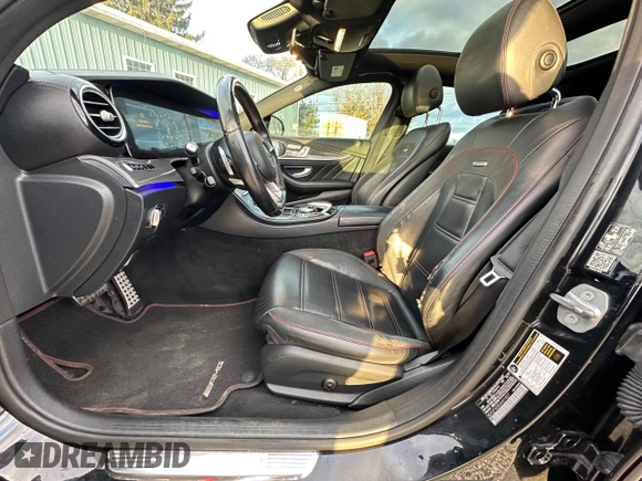 2018 Mercedes-Benz E-Class AMG E 43 with VIN WDDZF6EB0JA401827, listed as a Copart auction lot 83438774 with 63,195 mi miles and Clean Title. Bid and sale history available at carsss.com. Image 13.